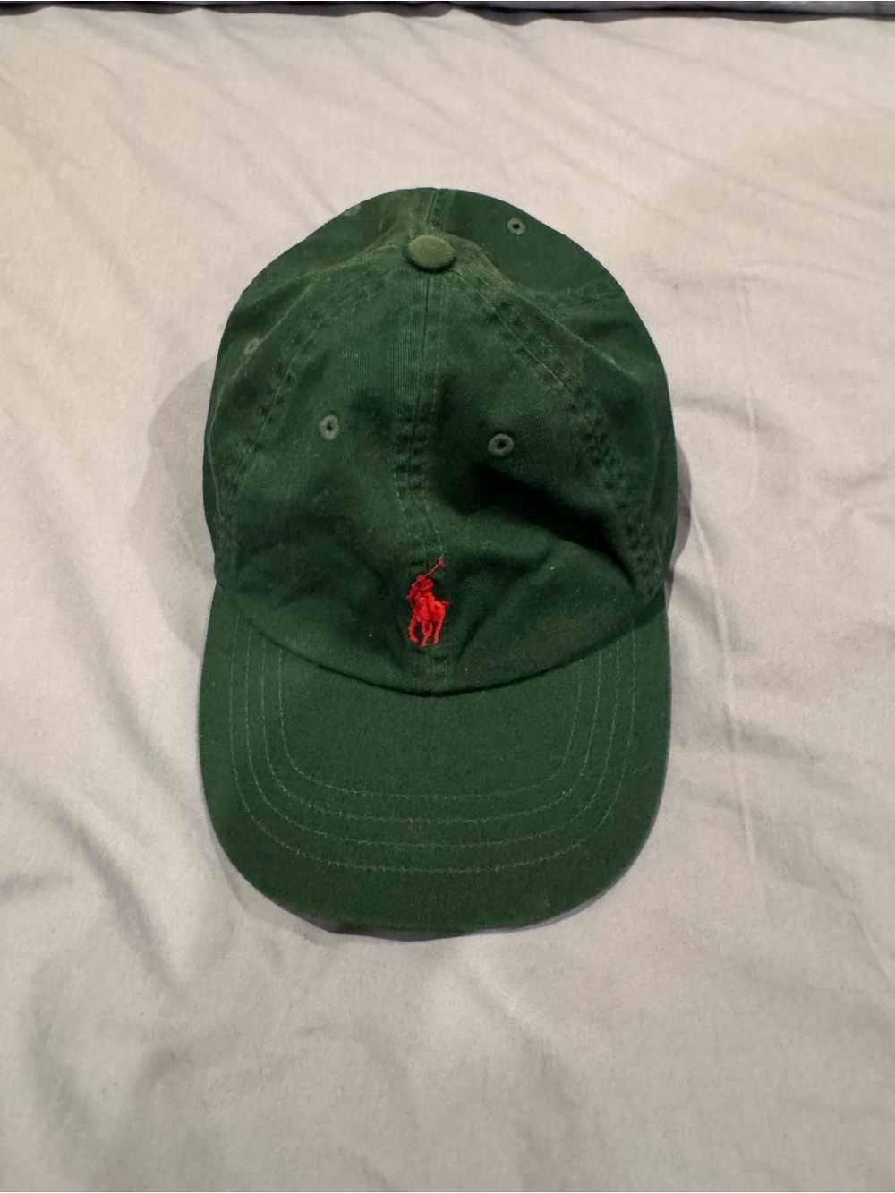 Polo by Ralph Lauren Green Cotton Baseball Cap